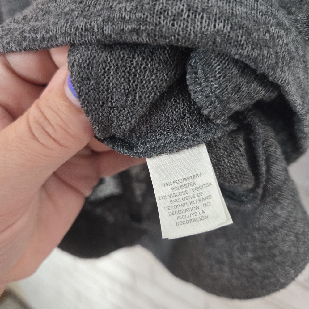 Victoria's Secret full zip *like new* gray hoodie - Picture 9 of 13